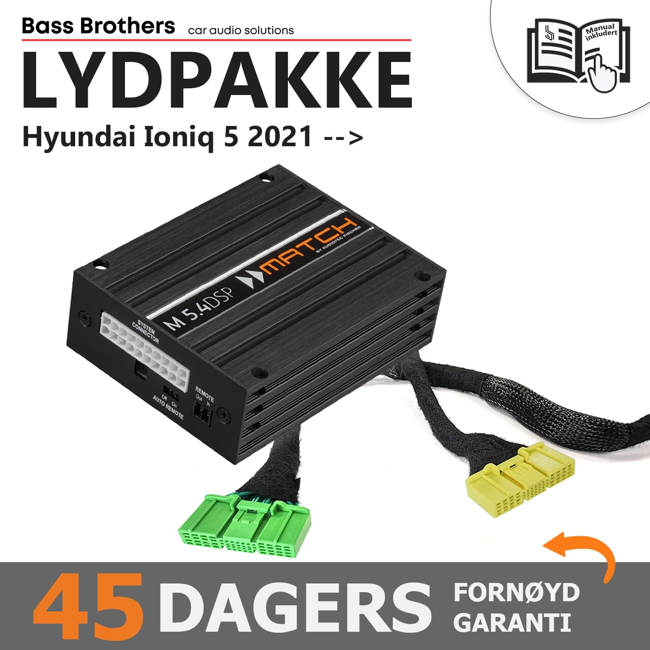 Lydoppgraderingspakke for Hyundai IONIQ 5