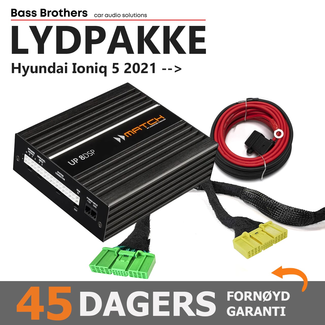 Lydoppgraderingspakke Nivå 2, for Hyundai IONIQ 5