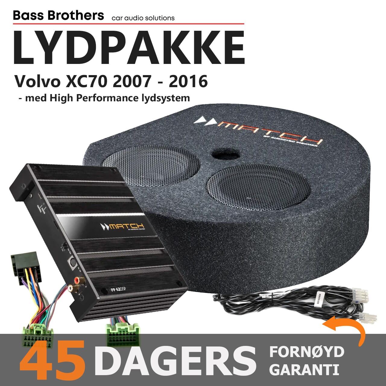 Match Lydoppgraderingspakke Volvo XC70