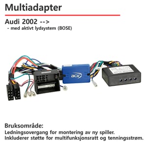 ACV Audi multiadapter