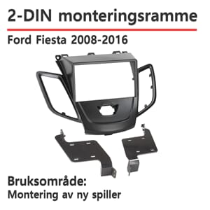 ACV Ford 2-DIN monteringsramme