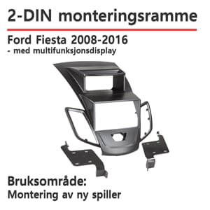 ACV Ford 2-DIN monteringsramme