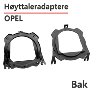 ACV Opel høyttaleradaptere (130mm)