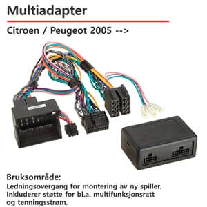 ACV Citroen / Peugeot multiadapter
