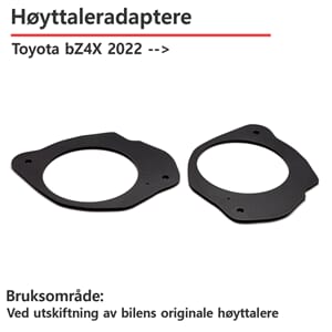 BB Toyota høyttaleradapter (79mm)