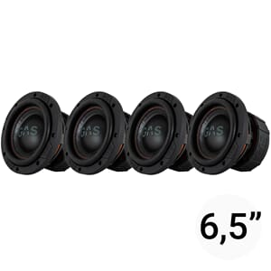 GAS MAX S1-6D1 subwoofer, 4pk