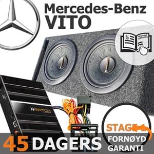 Oppgraderingspakke Mercedes Vito/Viano