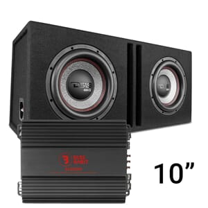 DS18 2x10" basspakke 1000W