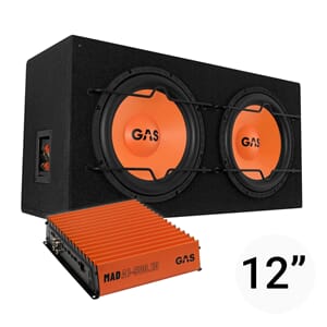 GAS MAD 2x12`` basspakke