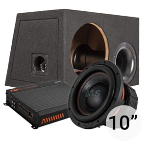 GAS MAD/MAX 10`` basspakke