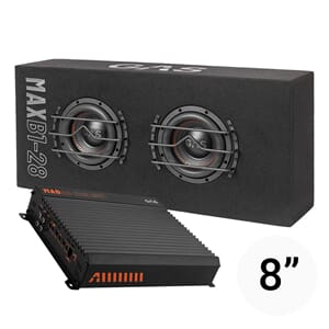 GAS MAX 2x8`` basspakke
