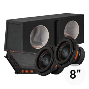 GAS 2x8`` basspakke