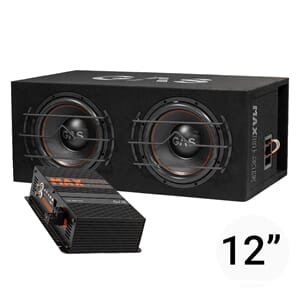 GAS MAX 2x12`` basspakke