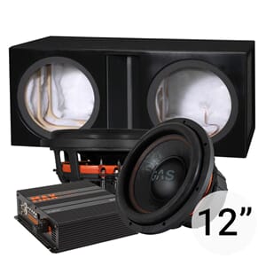 GAS MAX 2x12`` basspakke