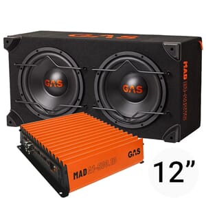 GAS MAD 2x12`` basspakke