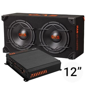 GAS MAD 2x12`` basspakke