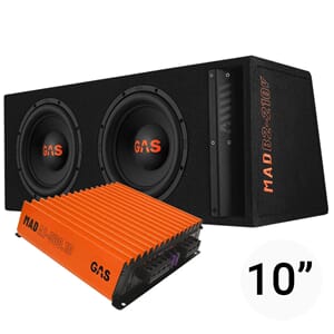 GAS MAD 2x10" basspakke