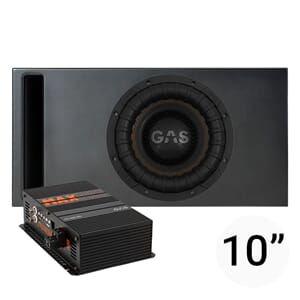 GAS MAX S2 1x10" basskasse og MAX PA1-1500.1DZ1