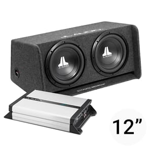 JL Audio 2x12`` basspakke