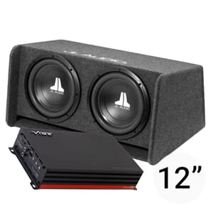 JL Audio 2x12" basspakke