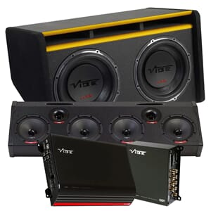 VIBE Slick MIT 2x12`` basspakke 1000W RMS og DSP