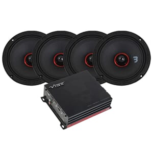 4pk Bass Habit SPL Elite SE165M og VIBE Powerbox 500.2P-V6