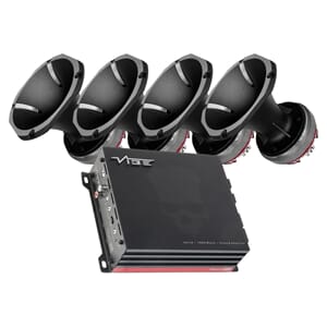 4pk Bass Habit SPL Elite SE50HTH og VIBE Powerbox 500.2P-V6