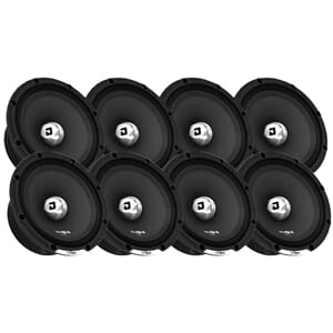 8pk VIBE BlackAir Pro 6,5" SPL-pakke