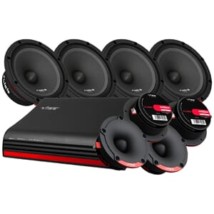 VIBE Slick Pro 8`` SPL pakke med diskanter og forsterker