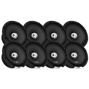 8pk VIBE BlackAir Pro 8`` SPL-pakke