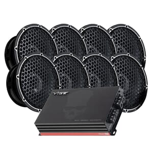 VIBE BlackDeath Pro 8`` SPL-pakke og Powerbox 900.2P-V6