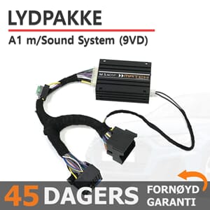 Match Lydoppgraderingspakke for Audi A1