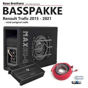 GAS / Helix Basspakke Renault Trafic