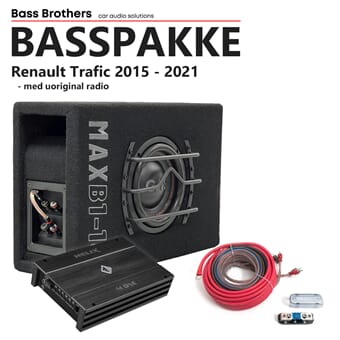 GAS / Helix Basspakke Renault Trafic