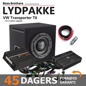 Match Lydoppgraderingspakke VW T6 - Stage 2