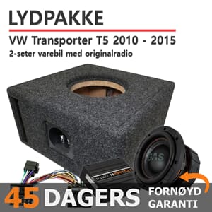 Match Lydoppgraderingspakke VW Transporter T5