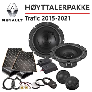 Høyttalerpakke Renault Trafic