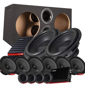 VIBE 2x12`` lydpakke med 6,5`` SPL-høyttalere