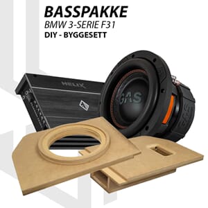 Skjult basskasseløsning BMW F31