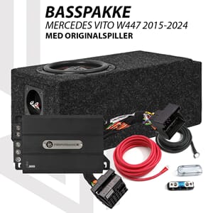 Basspakke Mercedes Vito W447 2015-2024