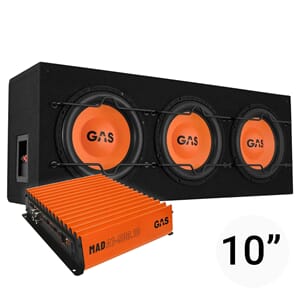 GAS MAD 3x10`` basspakke