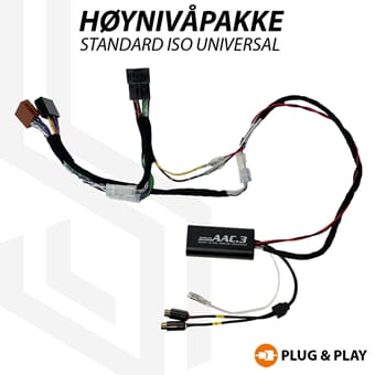Høynivåpakke ISO universal