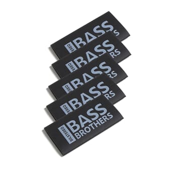 Bass Brothers 20mm2 krympestrømpe - sort, 5pk