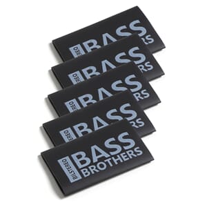 Bass Brothers 50mm2 krympestrømpe - sort, 5pk