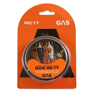 GAS RCA-kabel, 1 meter