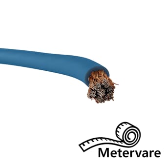 Auto-Connect 10mm2 strømkabel - blå