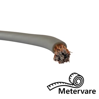 Auto-Connect 10mm2 strømkabel - grå