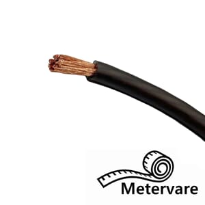 Auto-Connect Power Cable CCA Flex 21mm2 sort