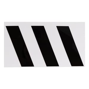 GAS A STRIPE klistremerke