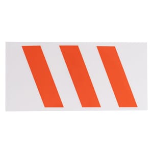 GAS A STRIPE klistremerke